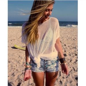 Millau Oversized Mesh Layering Top